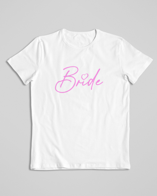Bride Squad T-shirt for Womens