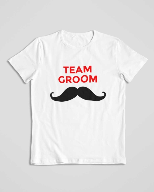 Team Groom Customized T-shirts